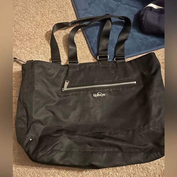 Kipling black tote bag - Picture 1 of 9